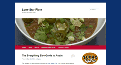 Desktop Screenshot of lonestarplate.com
